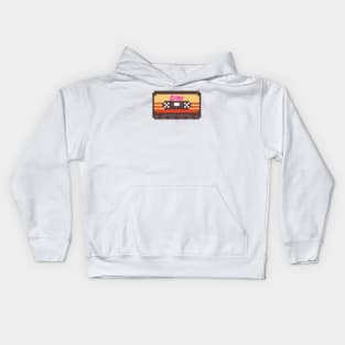 Bjork 8bit cassette Kids Hoodie